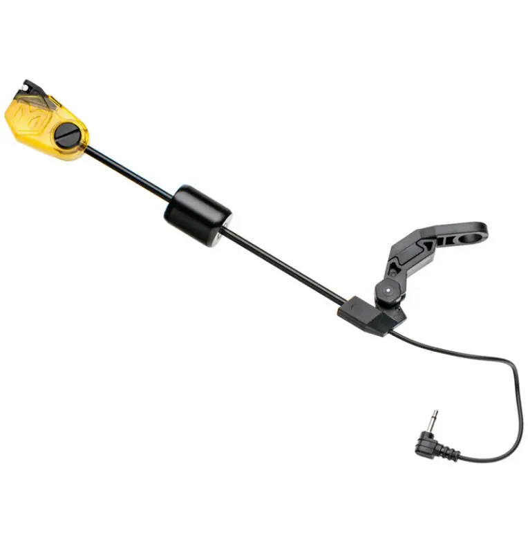 Mivardi MCV 77 Gelb Swing Arm Pendelbissanzeiger Bissanzeiger LED Beleuchtet-Bite Alarms & Bobbins-JJ-Fishing
