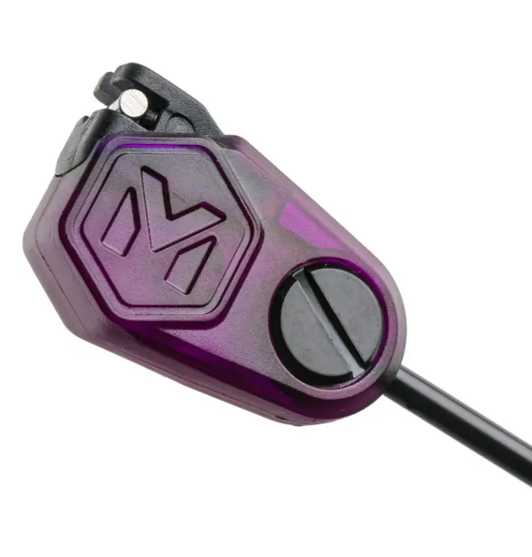 Mivardi Swing Arm MCX 77 purple Pendelbissanzeiger LED beleuchtet-Bissanzeiger & Bobbins-JJ-Fishing