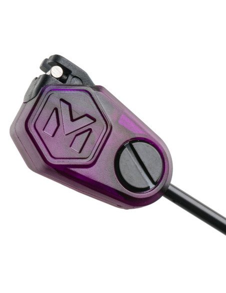 Mivardi Swing Arm MCX 77 purple Pendelbissanzeiger LED beleuchtet-Bissanzeiger & Bobbins-JJ-Fishing