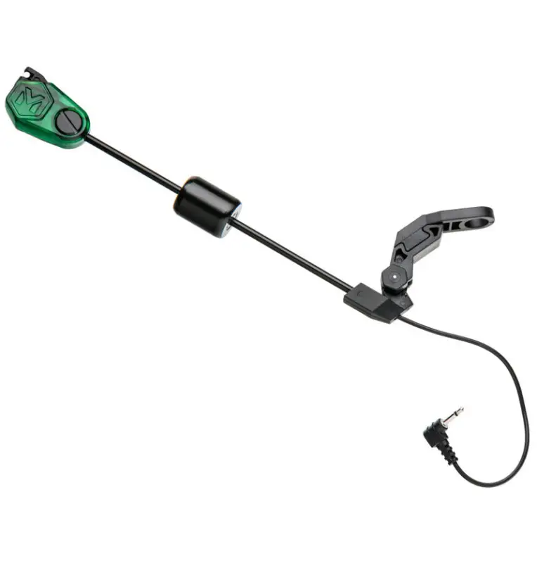 Mivardi Swing Arm MCX77 grün Pendelbissanzeiger LED beleuchtet-Bissanzeiger & Bobbins-JJ-Fishing