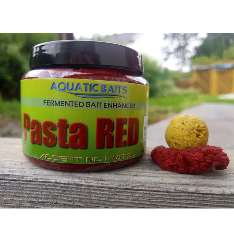 Aquatic Baits Pasta RED 275g Fermented Bait Enhancer-Pasten & Powder Dips-JJ-Fishing