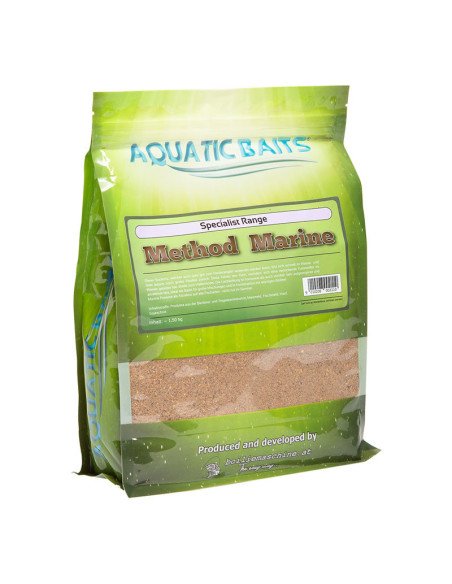 Aquatic Baits Method Marine 1,5Kg Specialist Groundbait Method Mix-M.F. Groundbait-JJ-Fishing