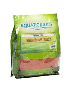 Aquatic Baits Method RED 1,5kg Specialist Range Groundbait Method Mix-M.F. Groundbait-JJ-Fishing
