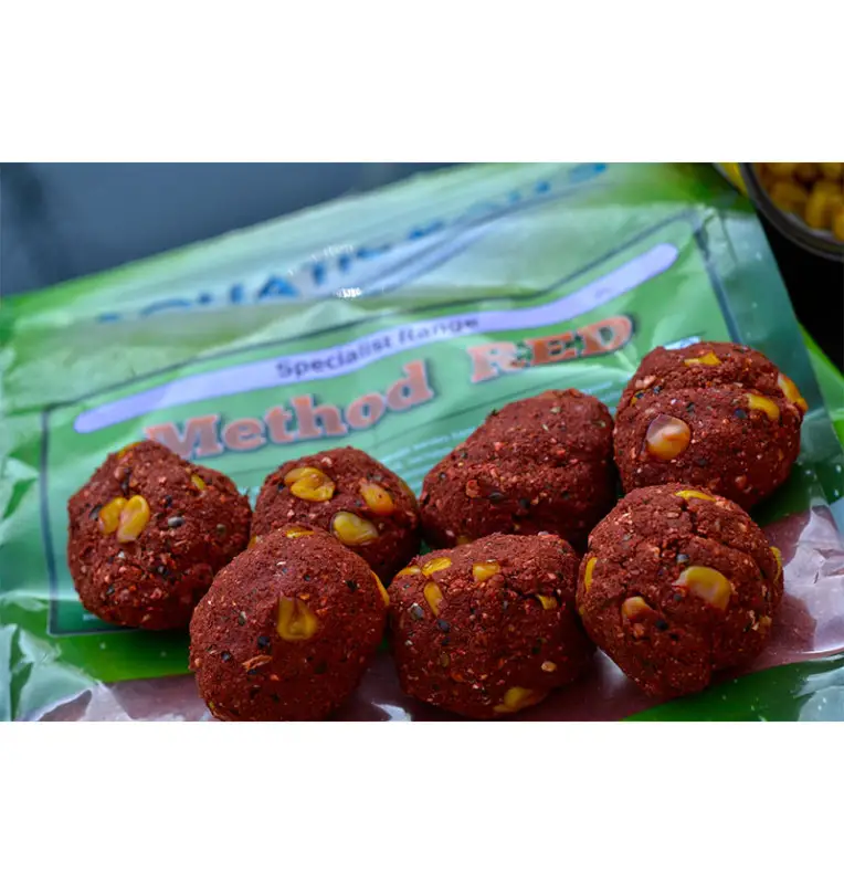 Aquatic Baits Method RED 1,5kg Specialist Range Groundbait Method Mix-M.F. Groundbait-JJ-Fishing