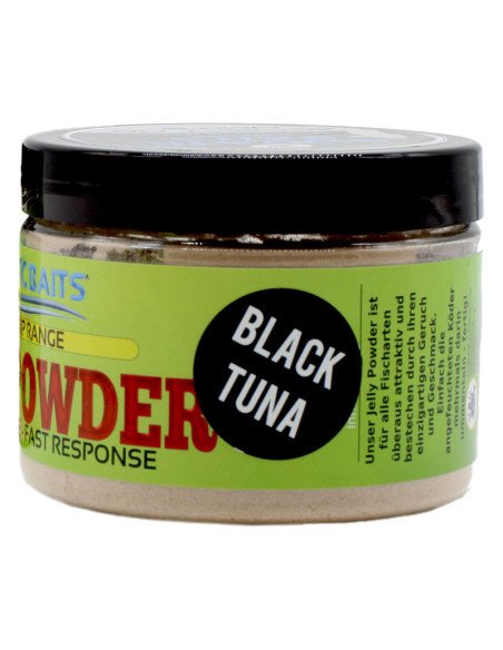 Aquatic Baits Jelly Powder Dip Black Tuna 50g High Attrtactive-Pasten & Powder Dips-JJ-Fishing