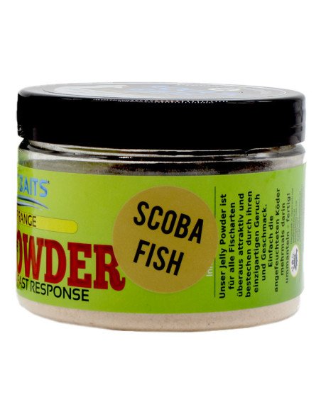 Aquatic Baits Jelly Powder Dip Scoba Fish 50g High Attrtactive-Pasten & Powder Dips-JJ-Fishing