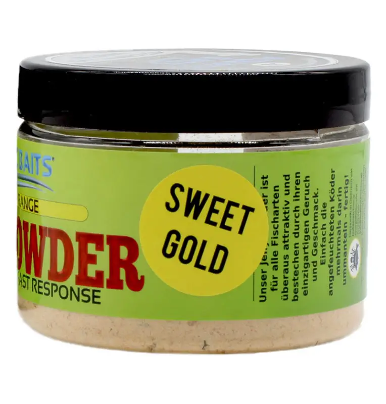 Aquatic Baits Jelly Powder Dip Sweet Gold 50g High Attrtactive-Pasten & Powder Dips-JJ-Fishing