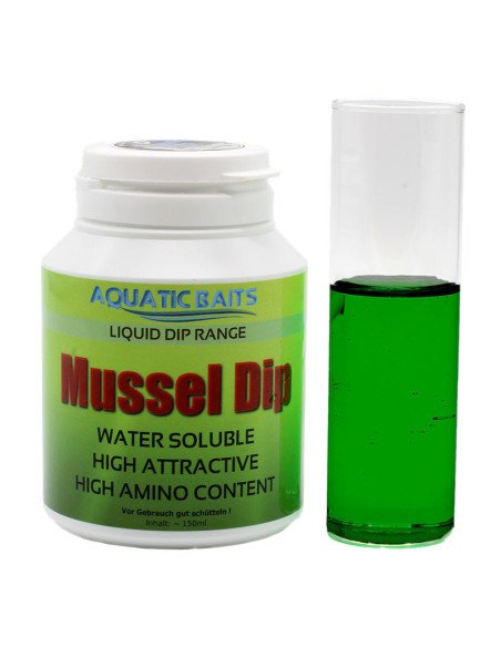 Aquatic Baits Dip Mussel 150ml High Amino Content-Dip´s-JJ-Fishing