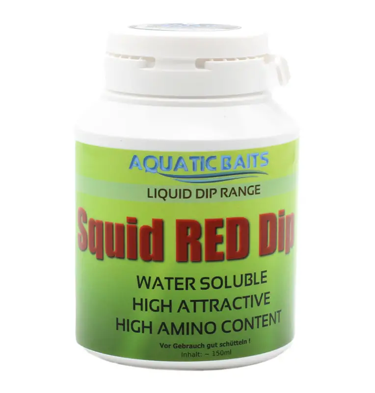 Aquatic Baits Dip Squid Red 150ml High Amino Content-Dip´s-JJ-Fishing