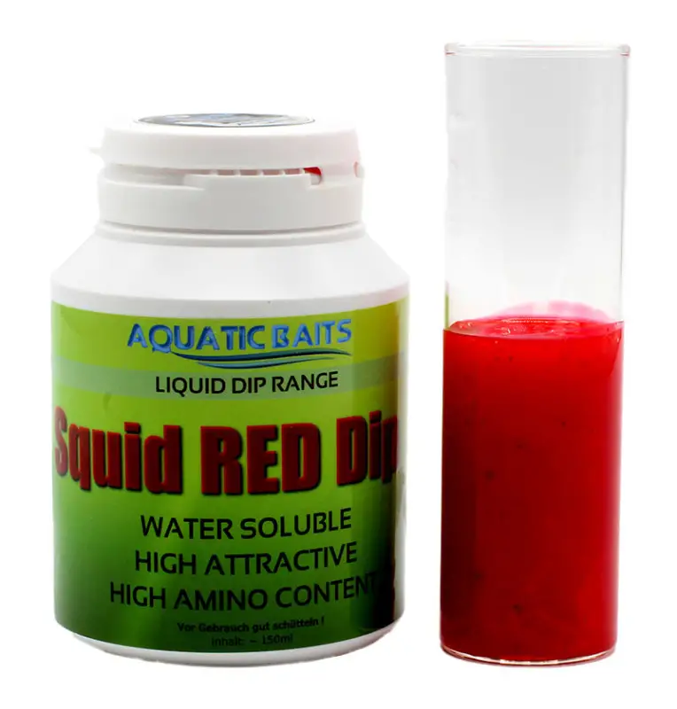 Aquatic Baits Dip Squid Red 150ml High Amino Content-Dip´s-JJ-Fishing