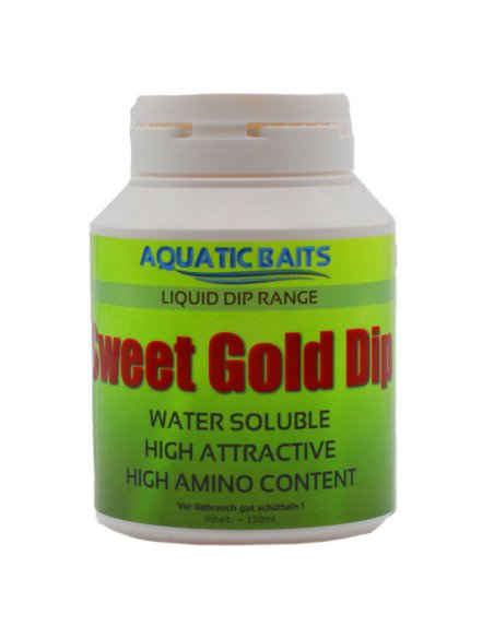 Aquatic Baits Dip Sweet Gold 150ml High Amino Content-Dip´s-JJ-Fishing
