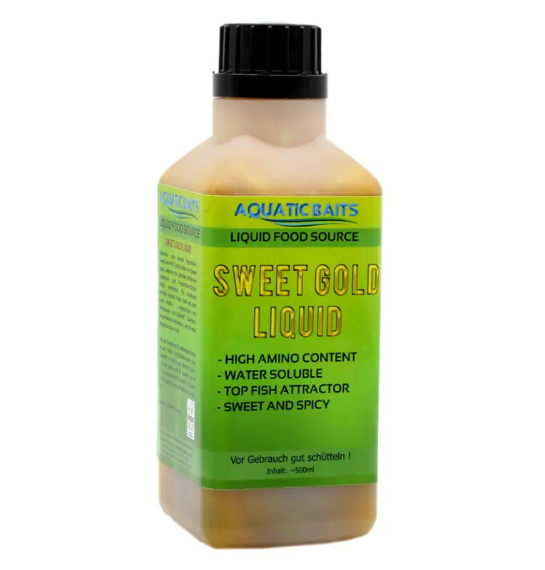 Aquatic Baits Liquid Sweet Gold 500ml PVA Friendly-Liquids-JJ-Fishing