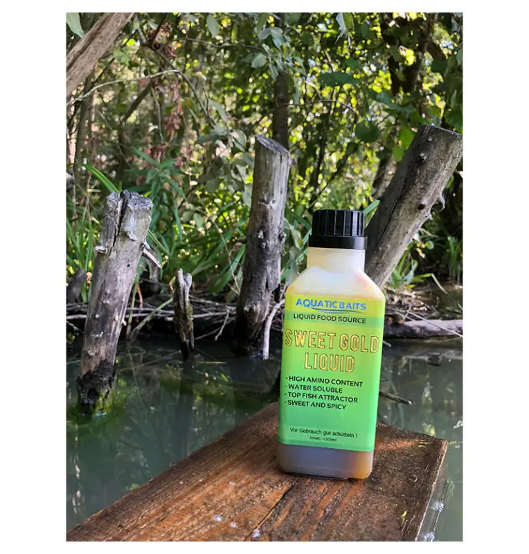Aquatic Baits Liquid Sweet Gold 500ml PVA Friendly-Liquids-JJ-Fishing