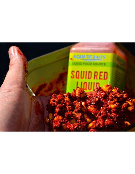 Aquatic Baits Liquid Squid Red 500ml PVA Friendly-Liquids-JJ-Fishing