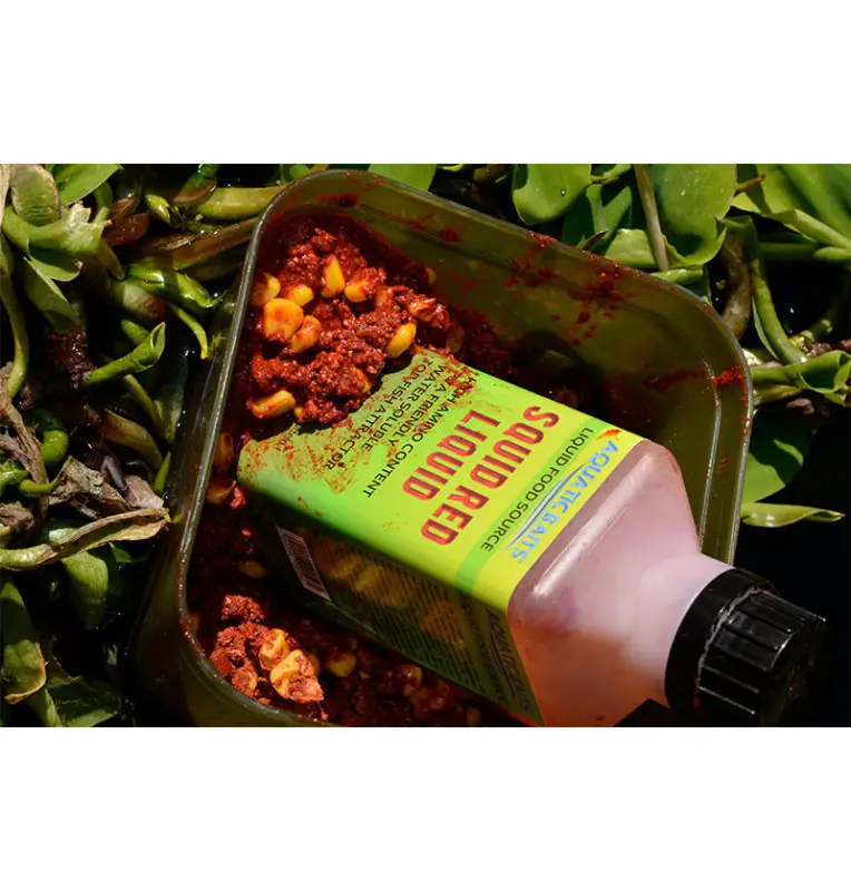 Aquatic Baits Liquid Squid Red 500ml PVA Friendly-Liquids-JJ-Fishing