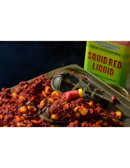 Aquatic Baits Liquid Squid Red 500ml PVA Friendly-Liquids-JJ-Fishing
