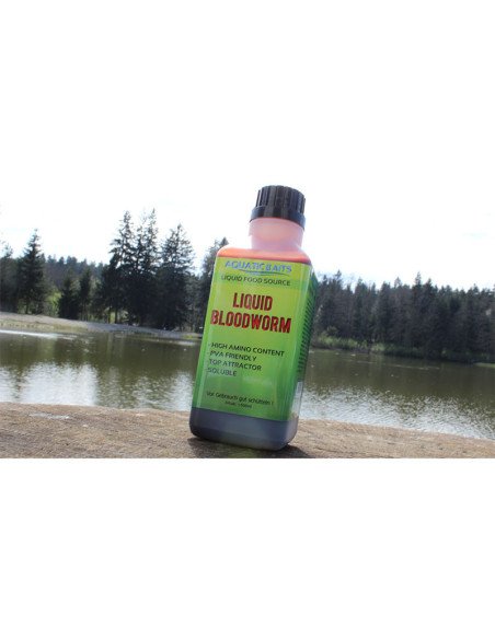 Aquatic Baits Liquid Bloodworm 500ml PVA Friendly-Liquids-JJ-Fishing