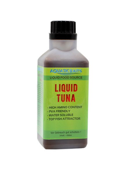 Aquatic Baits Liquid Tuna 500ml PVA Friendly-Liquids-JJ-Fishing