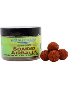 Aquatic Baits Pop Up Black Tuna 16mm 50g Soaked Airballs-Pop Up´s-JJ-Fishing