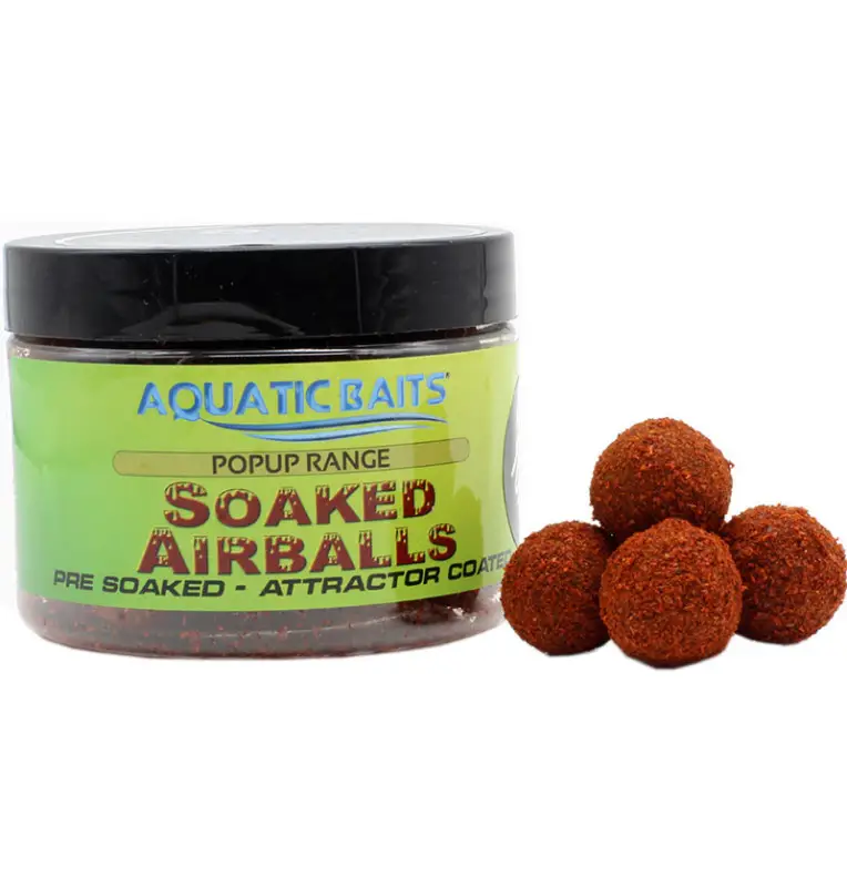 Aquatic Baits Pop Up Black Tuna 16mm 50g Soaked Airballs-Pop Up´s-JJ-Fishing