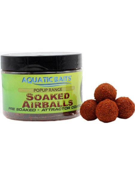 Aquatic Baits Pop Up Black Tuna 16mm 50g Soaked Airballs-Pop Up´s-JJ-Fishing