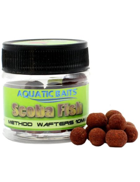 Aquatic Baits Method Wafter Scoba Fish 10mm 20g Dumbell Method Feeder-M.F. Wafter-JJ-Fishing