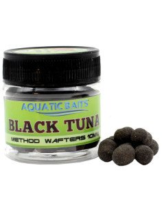 Aquatic Baits Method Wafter Black Tuna 10mm 20g Dumbell Method Feeder-M.F. Wafter-JJ-Fishing