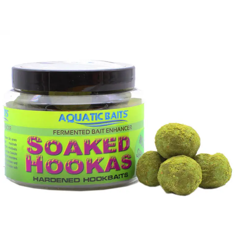 Aquatic Baits Soaked Hookas Mussel & Shrimp 24x20mm 150g Dumbell Hard Hookbaits-Hookbaits-JJ-Fishing