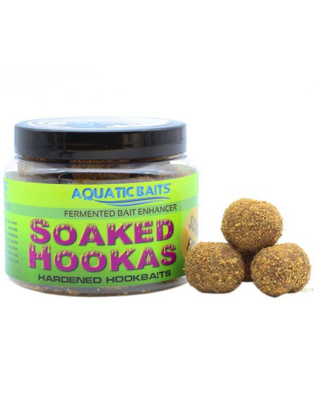 Aquatic Baits Soaked Hookas Scoba Fish 24x20mm 150g Dumbell Hard Hookbaits-Hookbaits-JJ-Fishing