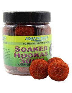 Aquatic Baits Soaked Hookas Black Tuna 30mm 300g Hard Hookbaits-Hookbaits-JJ-Fishing
