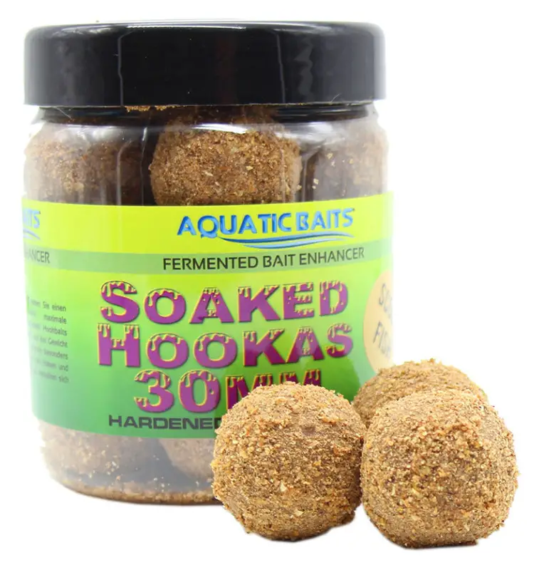 Aquatic Baits Soaked Hookas Scoba Fish 30mm 300g Hard Hookbaits-Hookbaits-JJ-Fishing