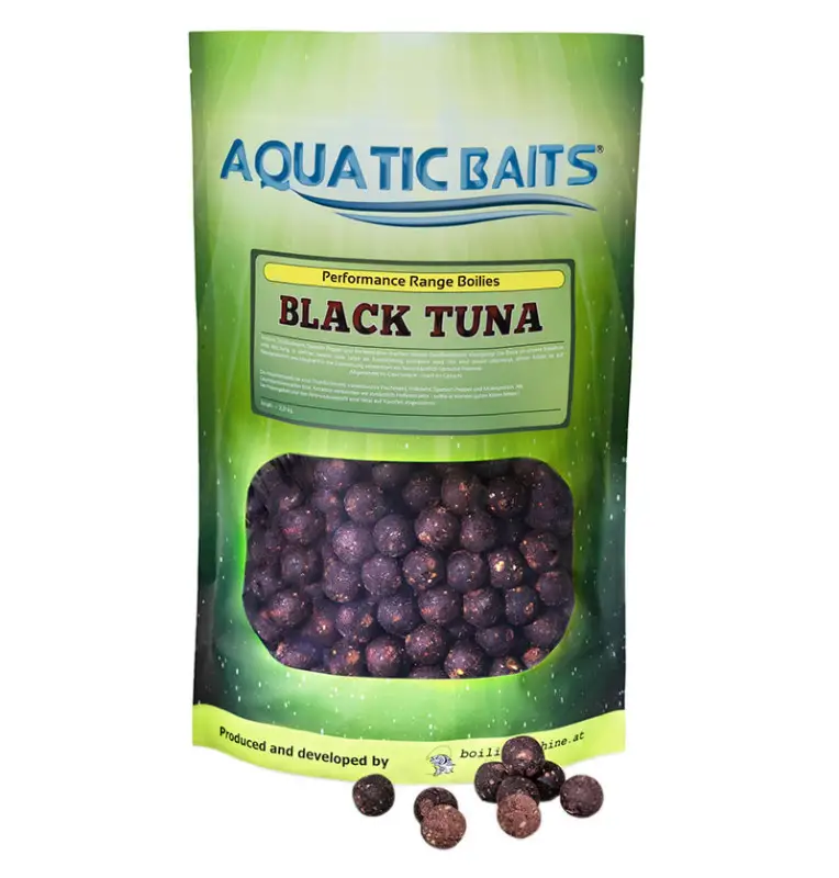 Aquatic Baits Performance Range Boilies Black Tuna 2kg 24mm-Boilies-JJ-Fishing