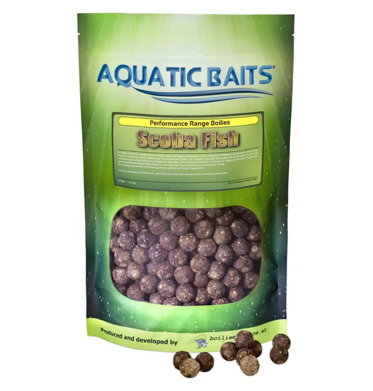 Aquatic Baits Performance Range Boilies Scoba Fish 2kg 20mm-Boilies-JJ-Fishing
