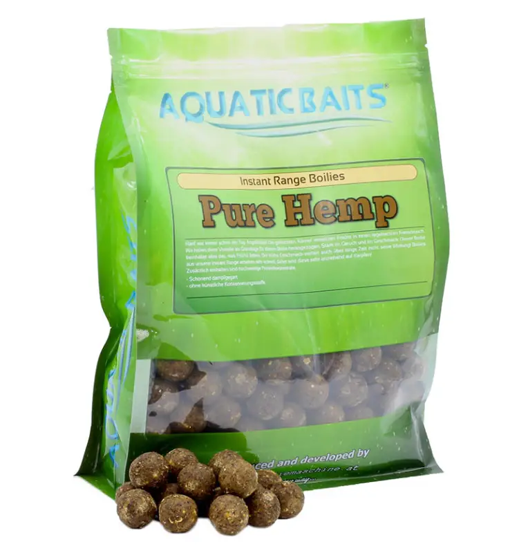 Aquatic Baits Instant Range Boilies Pure Hemp 1,5kg 20mm-Boilies-JJ-Fishing