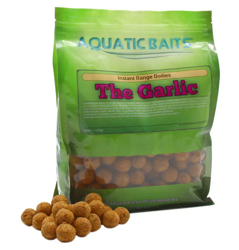 Aquatic Baits The Garlic Boilies 1,5Kg 20mm Eco Range-Boilies-JJ-Fishing