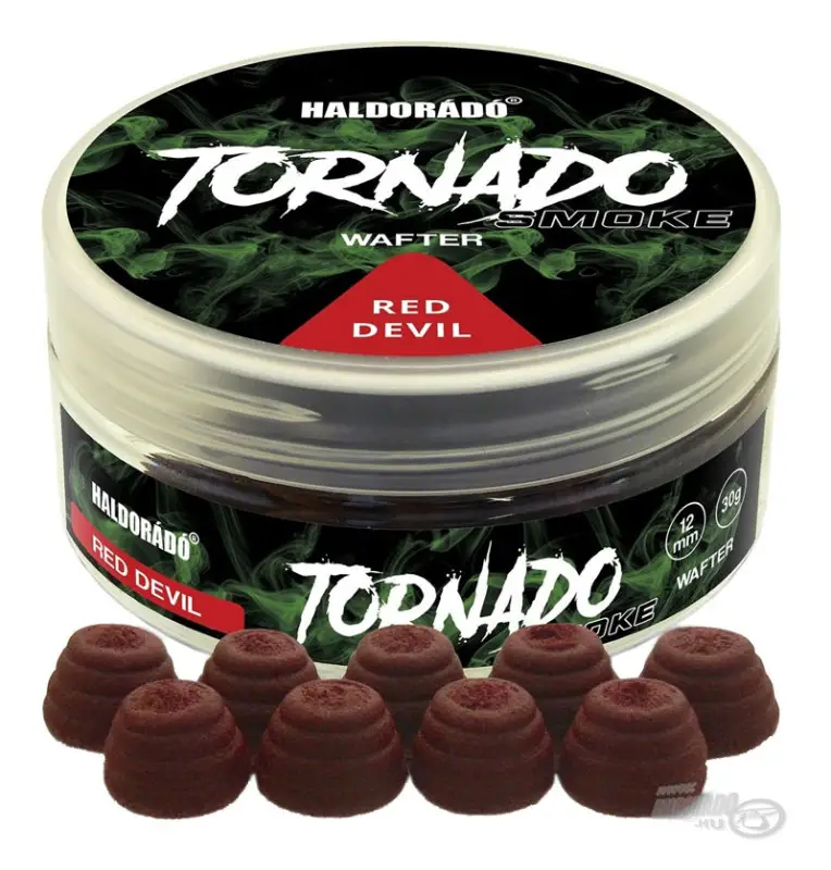 Haldorado TORNADO Smoke Wafter Red Devil 12mm Balanced Bait Köder Method Feeder-M.F. Wafter-JJ-Fishing