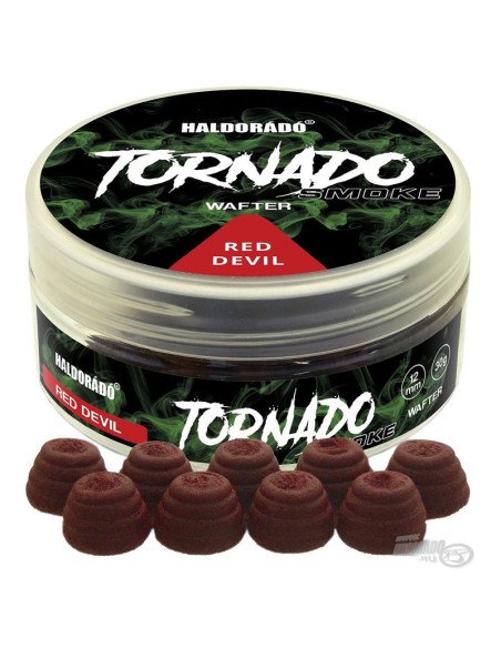 Haldorado TORNADO Smoke Wafter Red Devil 12mm 30g Method Feeder-M.F. Wafter-JJ-Fishing