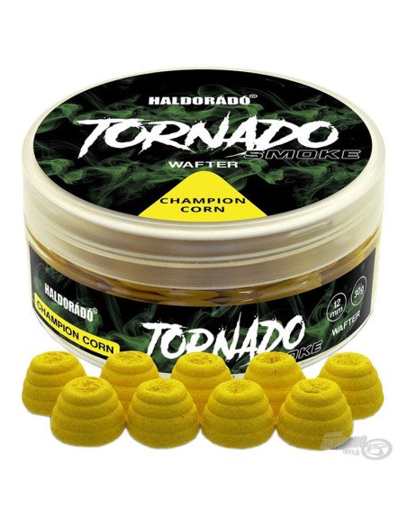 Haldorado TORNADO Smoke Wafter Champion Corn 12mm 30g Method Feeder-M.F. Wafter-JJ-Fishing