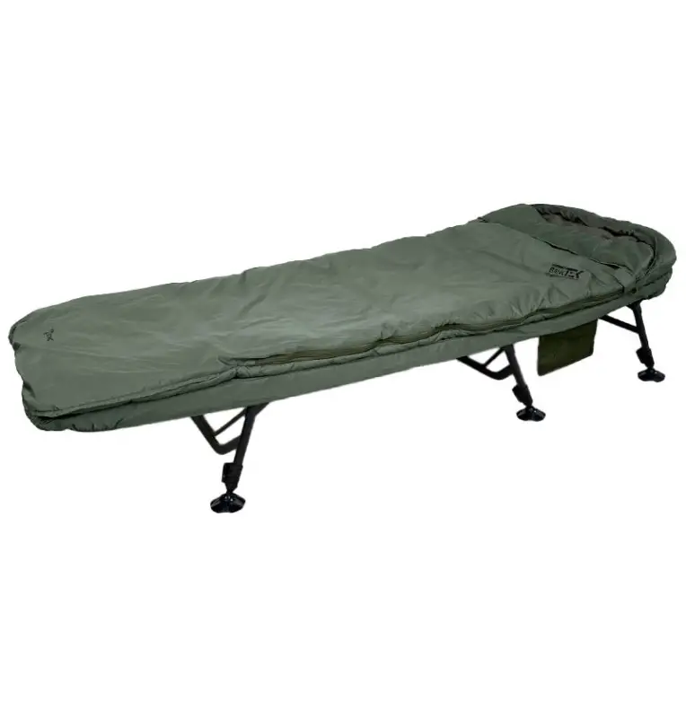 Sonik BANK-TEK 5 Season Sleep System Bedchair Angelbett mit Schlafsack All Season Campingbett-Angelliegen & Angelstühle-JJ-Fi...