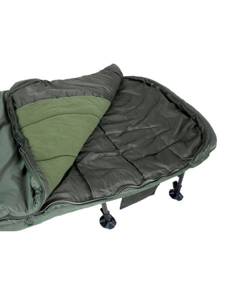 Sonik BANK-TEK 5 Season Sleep System Bedchair Angelbett mit Schlafsack All Season Campingbett-Angelliegen & Angelstühle-JJ-Fi...