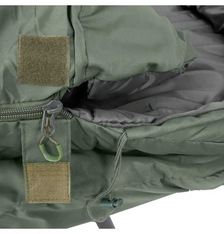 Sonik BANK-TEK 5 Season Sleep System Bedchair Angelbett mit Schlafsack All Season Campingbett-Angelliegen & Angelstühle-JJ-Fi...