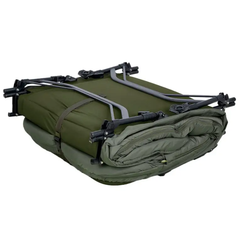 Sonik BANK-TEK 5 Season Sleep System Bedchair Angelbett mit Schlafsack All Season Campingbett-Angelliegen & Angelstühle-JJ-Fi...