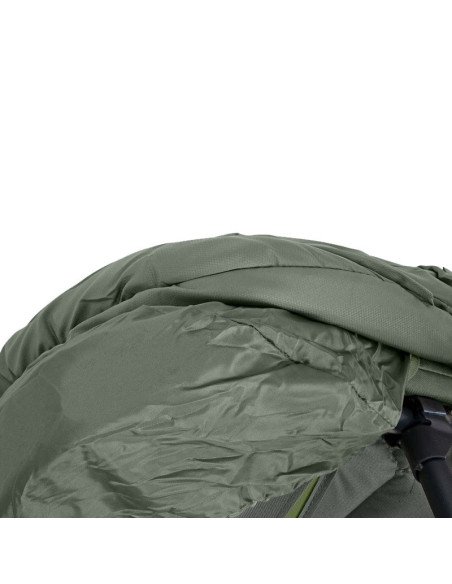 Sonik BANK-TEK 5 Season Sleep System Wide Bedchair Angelbett mit Schlafsack All Season Profi Campingbett-Angelliegen & Angels...