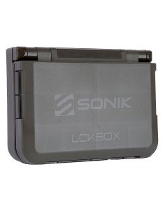 Sonik LOKBOX Clip-Fold Box Medium Kleinteilebox-Tackle Boxen-JJ-Fishing
