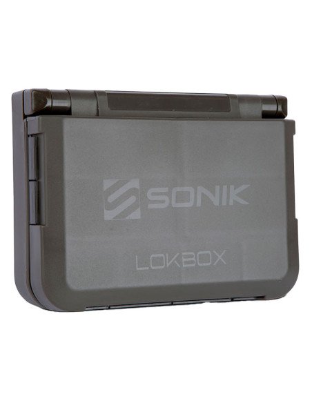 Sonik LOKBOX Clip-Fold Box Medium Kleinteilebox-Tackle Boxen-JJ-Fishing