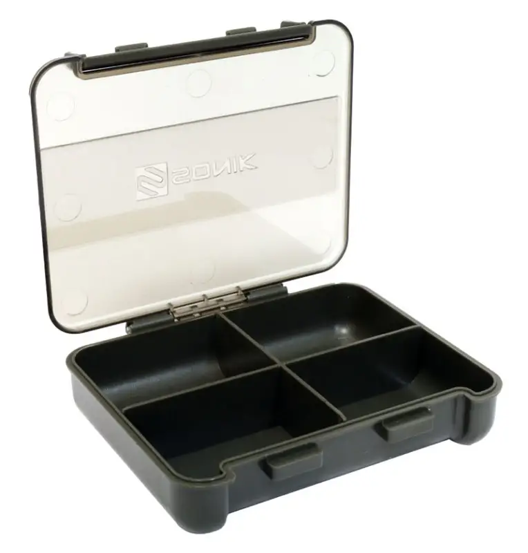 Sonik LOKBOX Internal 4 Compartment Box Kleinteilebox-Tackle Boxen-JJ-Fishing