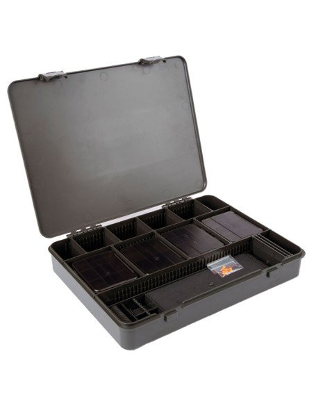 Sonik LOCKBOX Large Loaded Box Rig Komponenten Box-Tackle Boxen-JJ-Fishing
