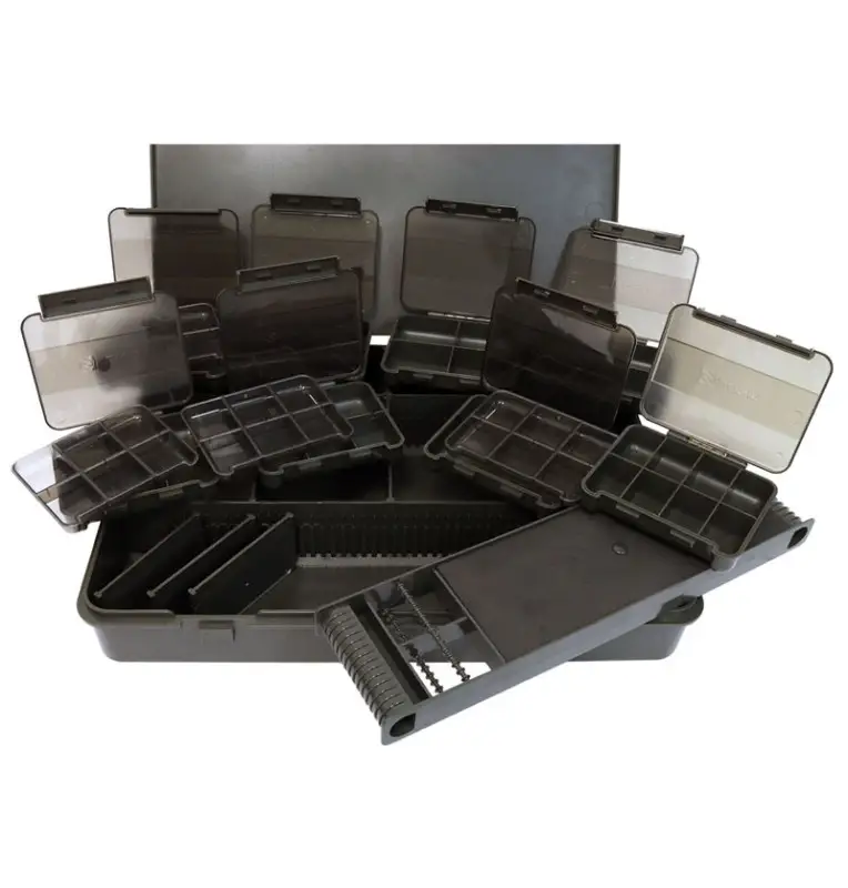 Sonik LOCKBOX Large Loaded Box Rig Komponenten Box-Tackle Boxen-JJ-Fishing