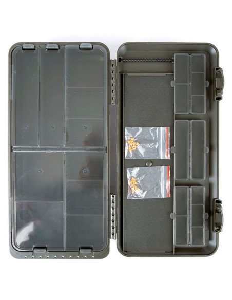 Sonik LOCKBOX Long S-3 Box Kleinteilebox Rigbox-Tackle Boxen-JJ-Fishing