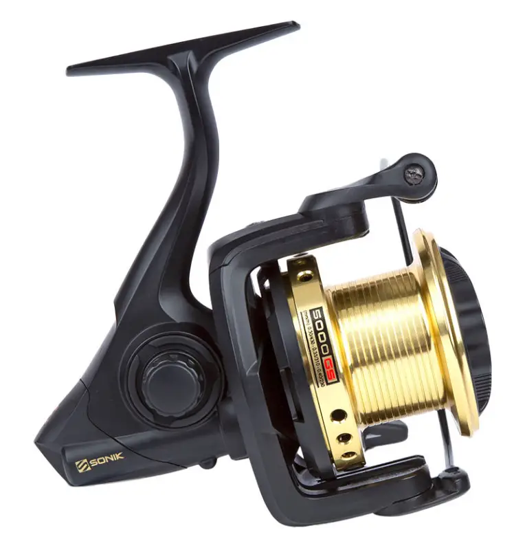Sonik XTRACTOR+ 5000 GS Karpfen Angelrolle Quick Drag-Frontbrems-Rollen-JJ-Fishing